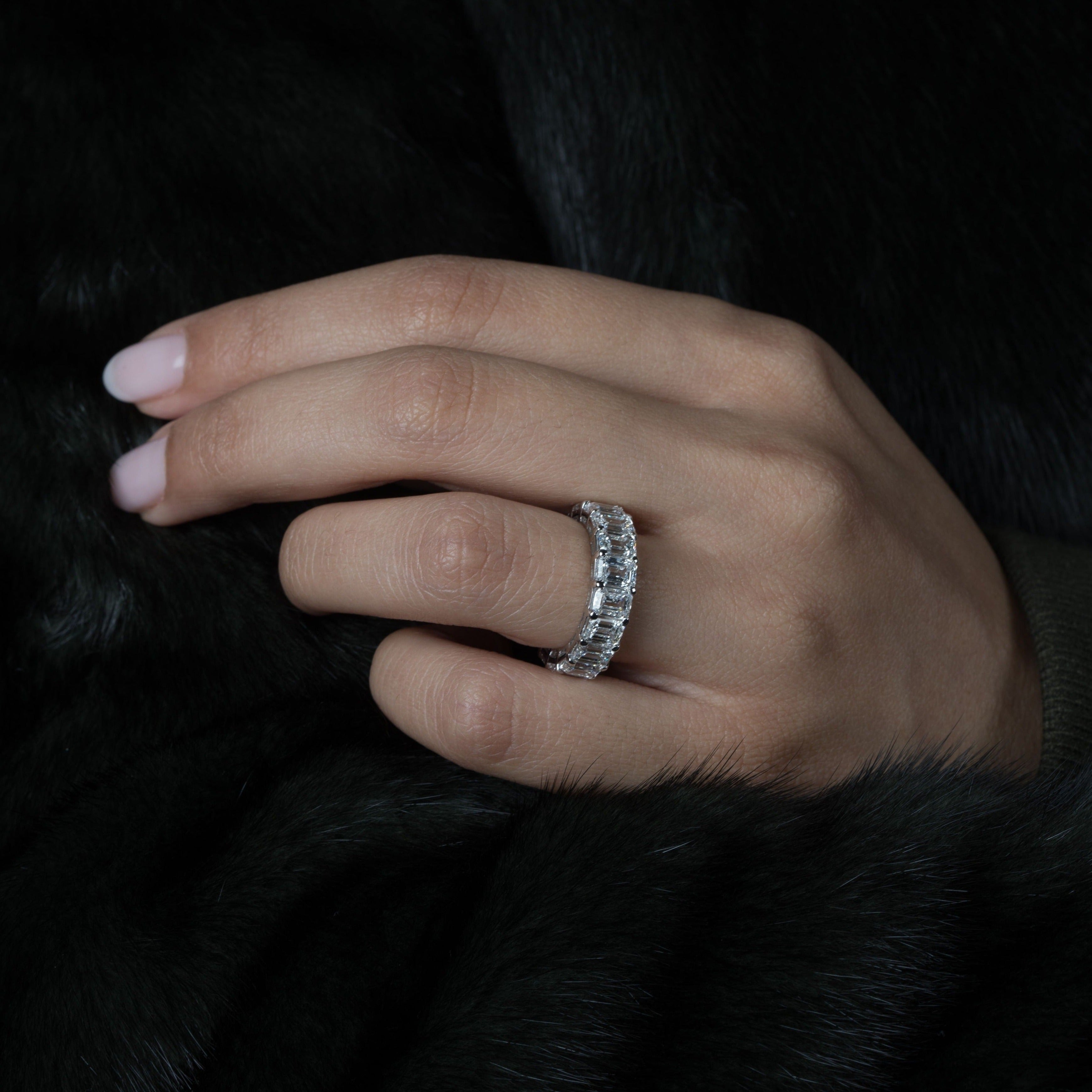 Emerald Eternity Band