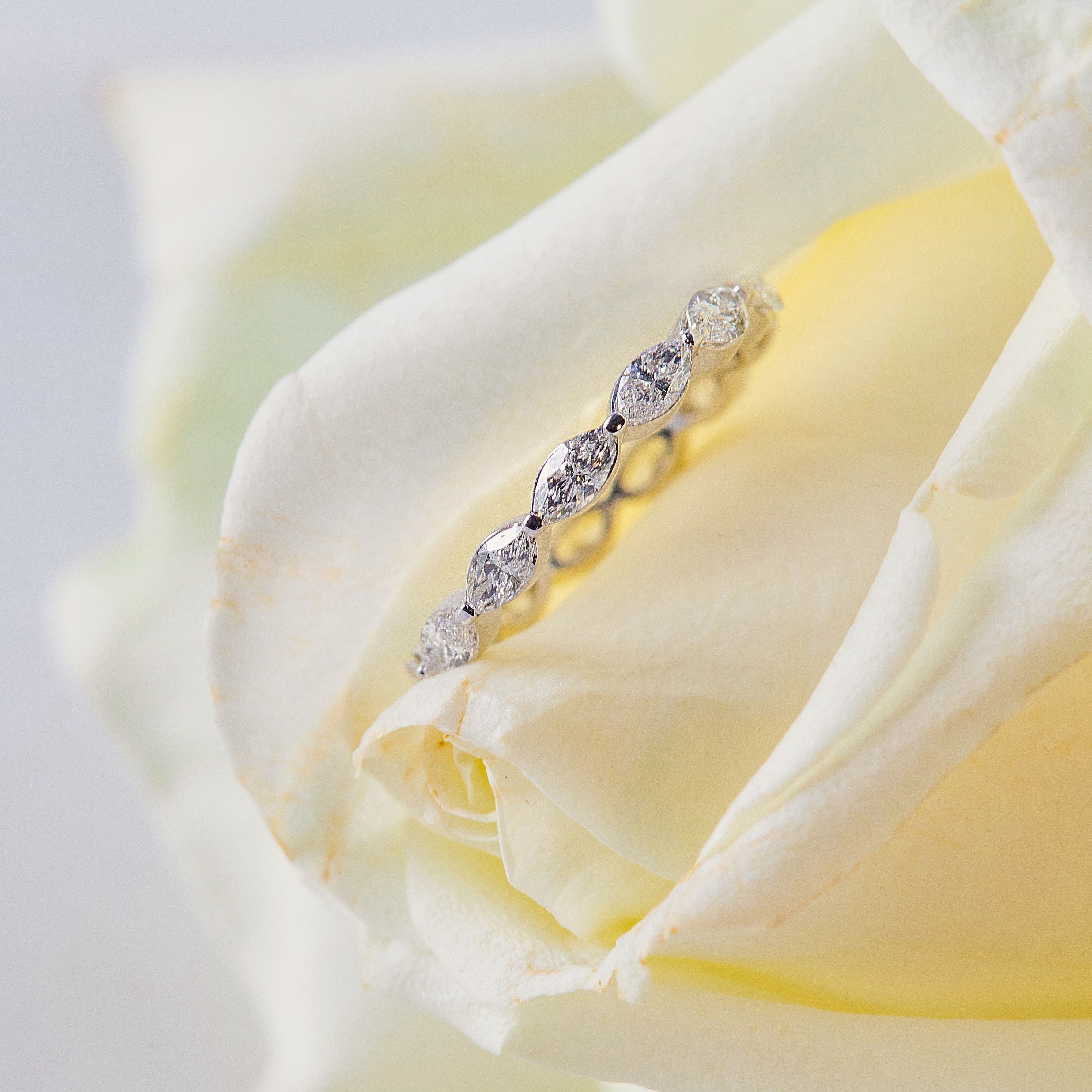 Marquise Eternity Band