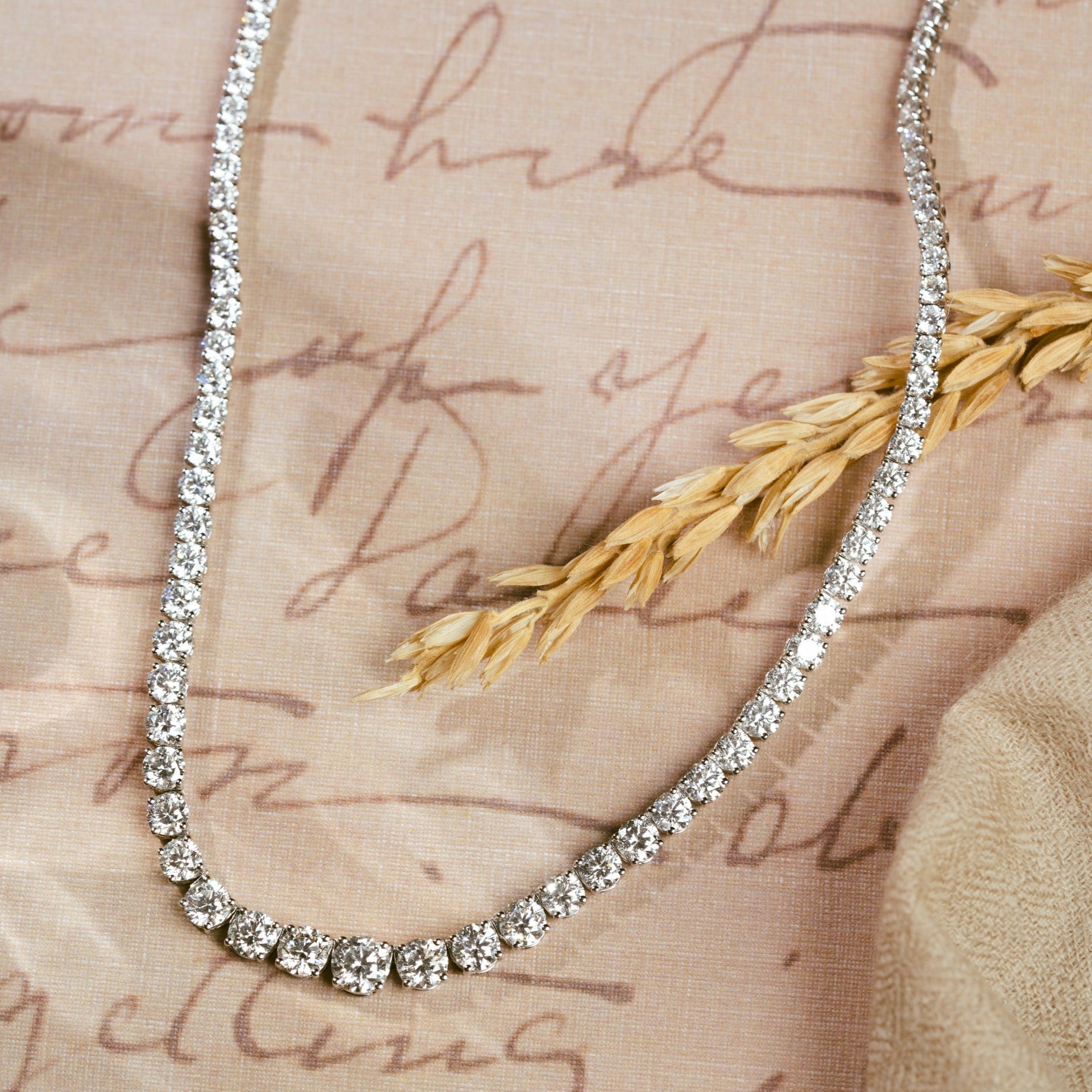 Diamond Tennis Necklace