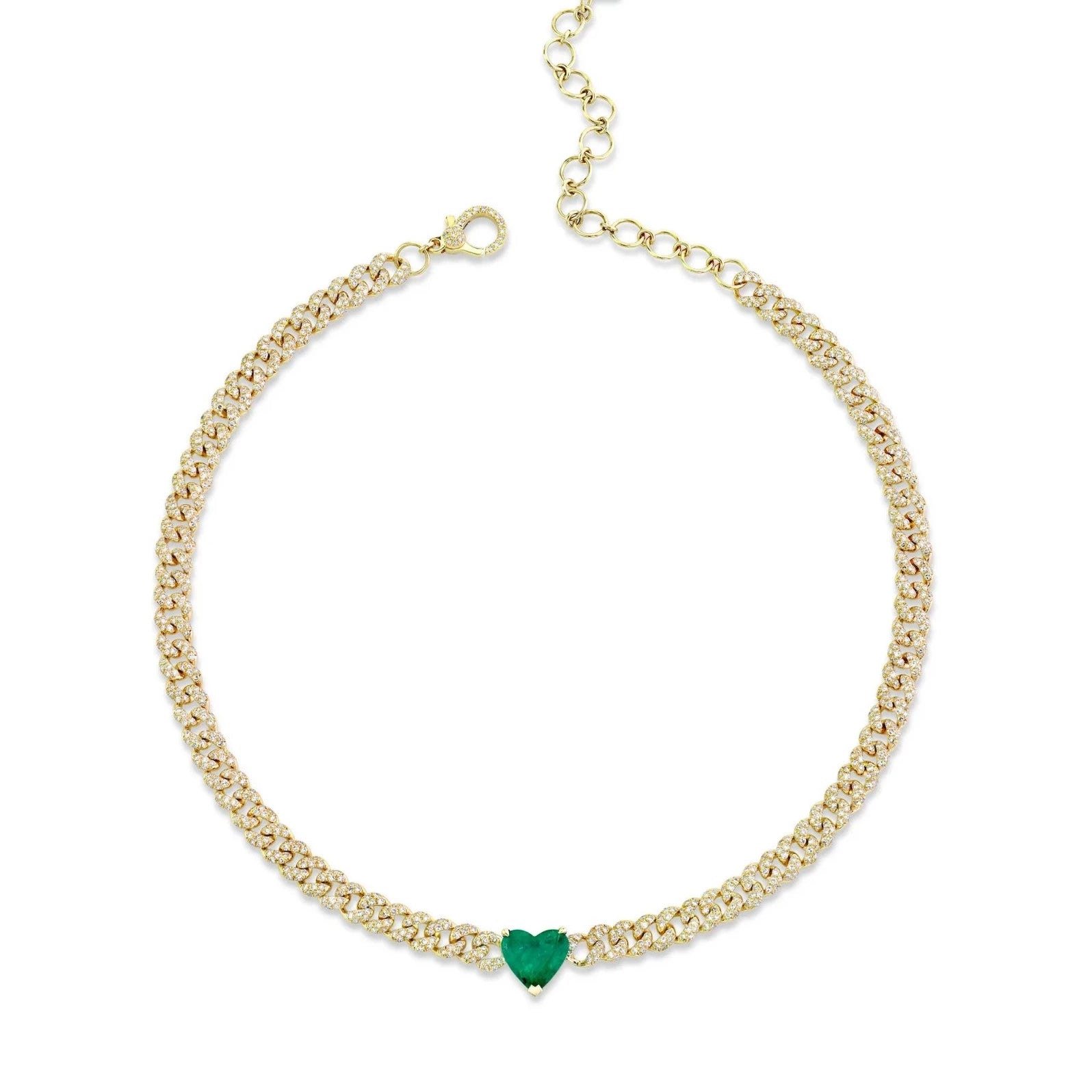 Chain Link Necklace in 14k Gold