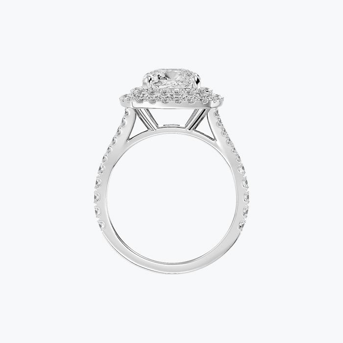 The Double Halo Ring