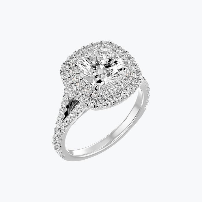 The Double Halo Ring