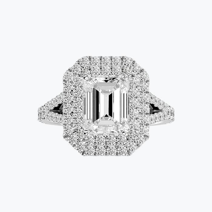 The Double Halo Ring