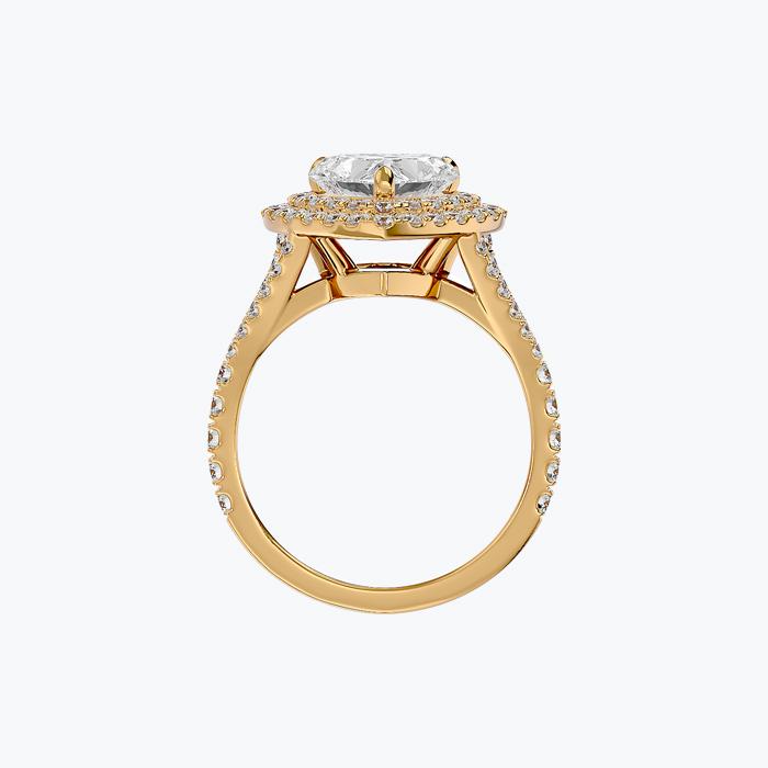 The Double Halo Ring