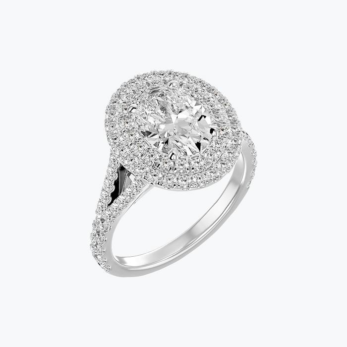 The Double Halo Ring