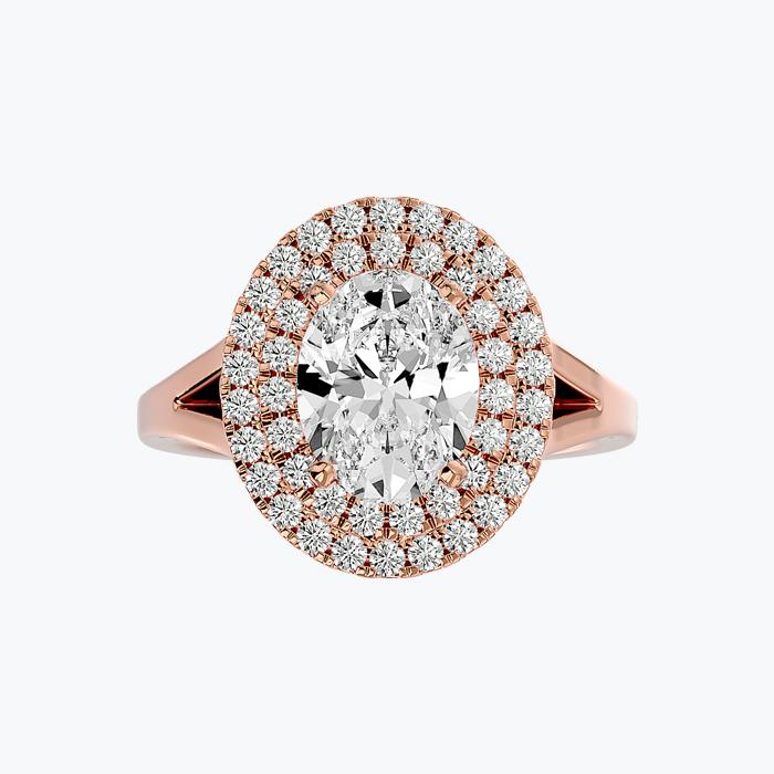 The Double Halo Ring