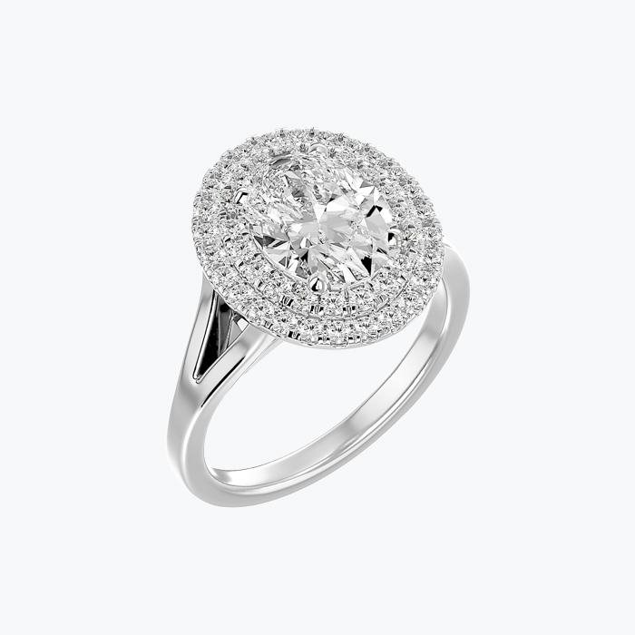 The Double Halo Ring