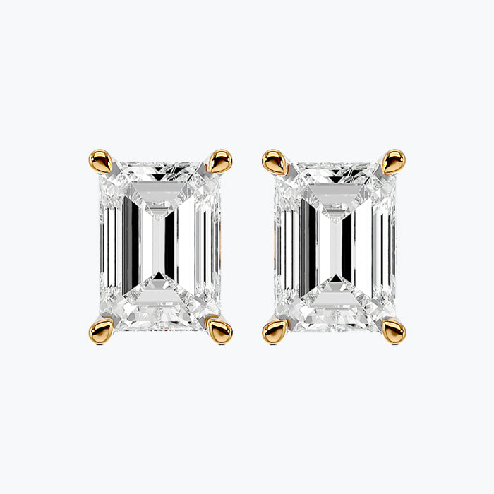 Solitaire Diamond Earrings