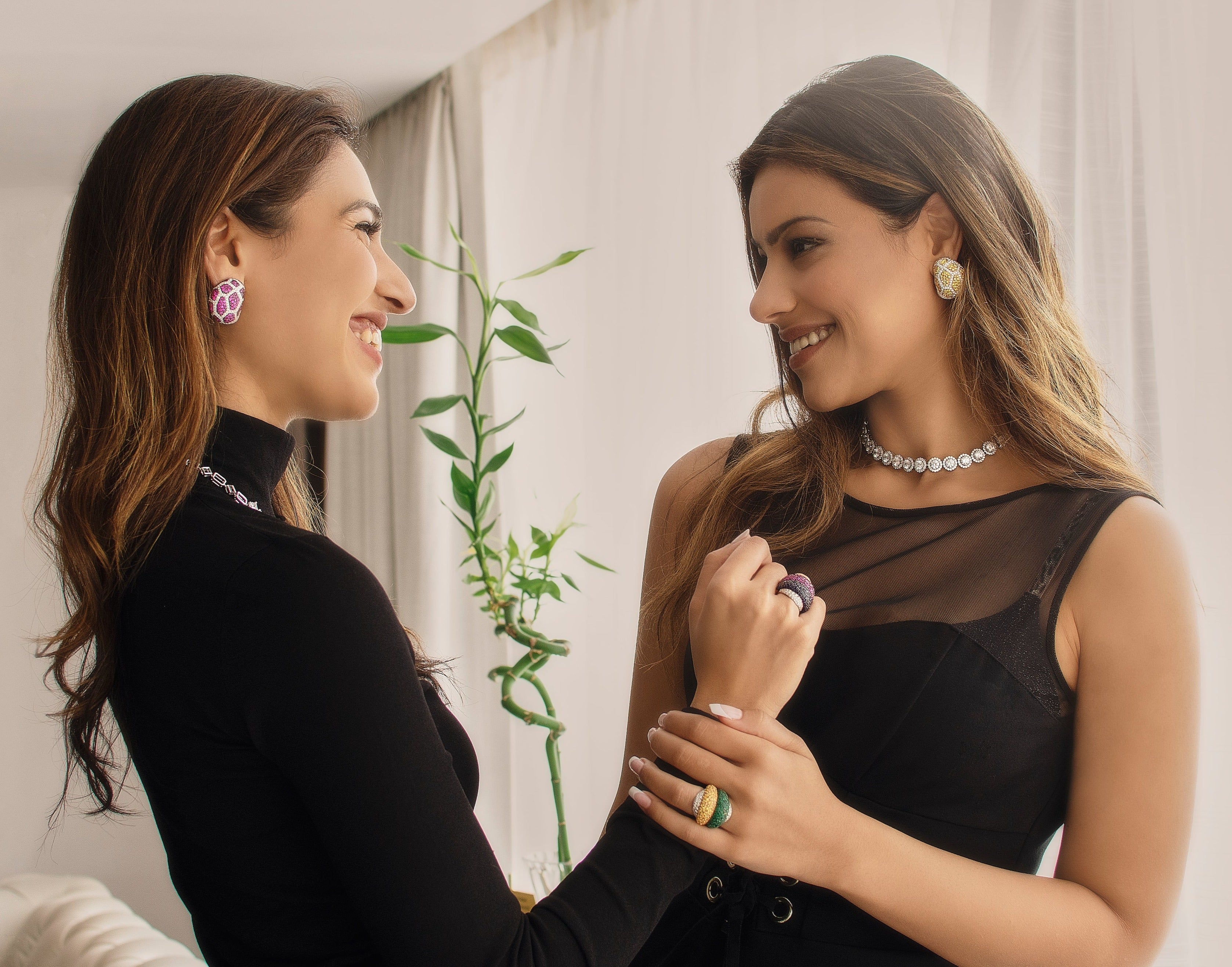 Stargazer Zambian Emerald Earring & Ring Set
