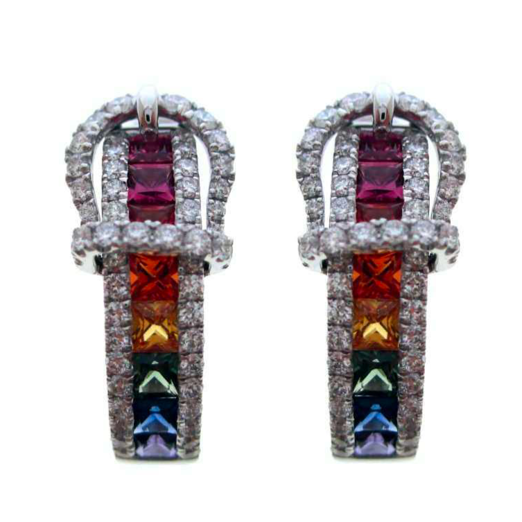 Rainbow Earrings - Buckle