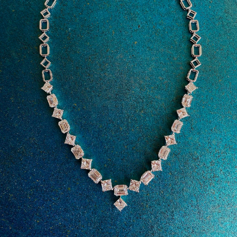 Diamond Necklace Multi-Shape
